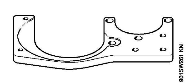 Corta-sebes (HS) HS 87 T Placa tensora da marca Stihl