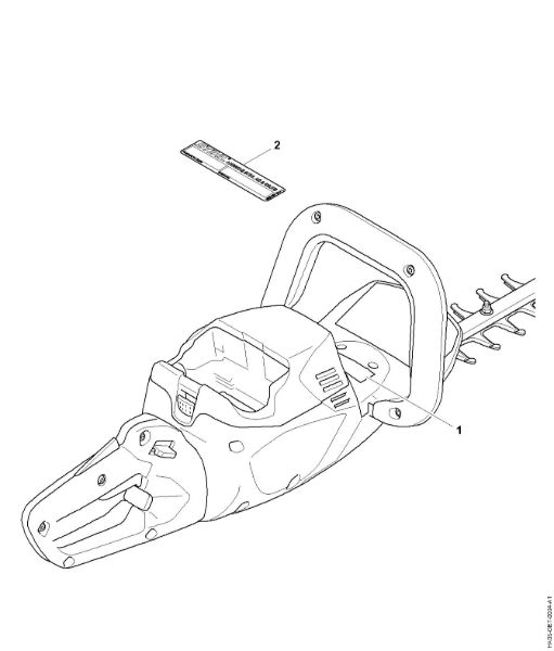 Imagem de Numero da máquina HSA 60.0