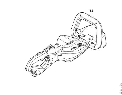 Corta-sebes alimentados a bateria (HSA) HSA 94 T Numero da máquina da marca Stihl