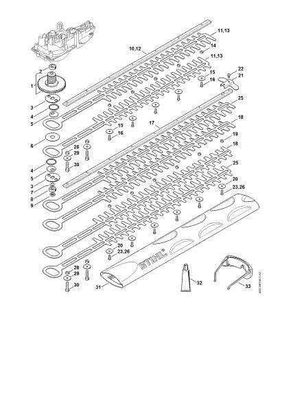Imagem de Engrenagem, Equipamento de corte HSE 42
