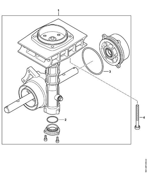 BC 230 BC 230 Engrenagem da marca Stihl