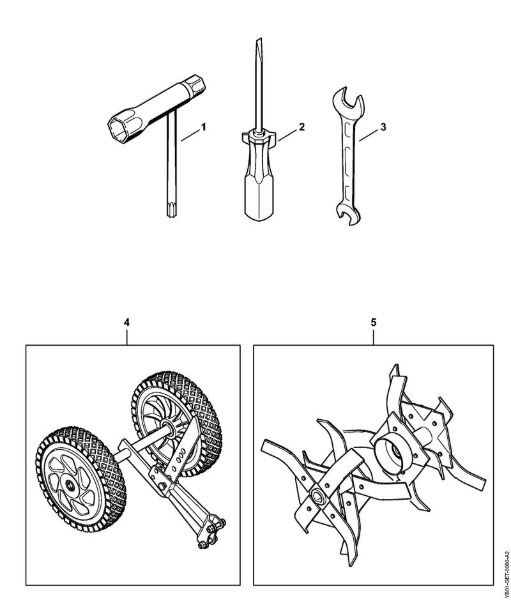 BC 230 BC 230 Ferramentas, Acessórios especiais da marca Stihl