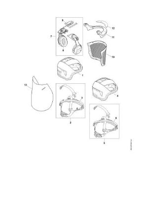 Imagem de Conjunto de capacetes ADVANCE Vent Conjuntos de capacetes ADVANCE Vent