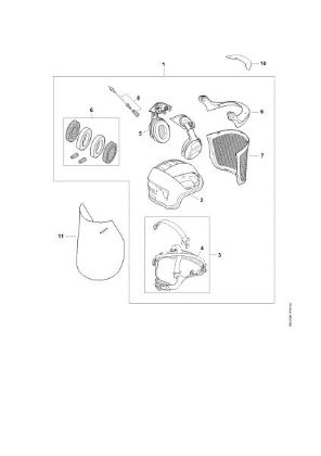 Imagem de Conjunto de capacetes ADVANCE X-Vent ProCOM Conjuntos de capacetes ADVANCE X-Vent ProCOM