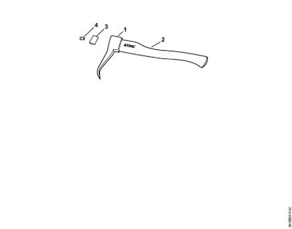 Ferramentas manuais Sapa manual Sapa manual da marca Stihl