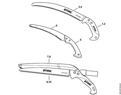 Ferramentas manuais Sierra de ramas PR 32 CW Serra para ramos da marca Stihl