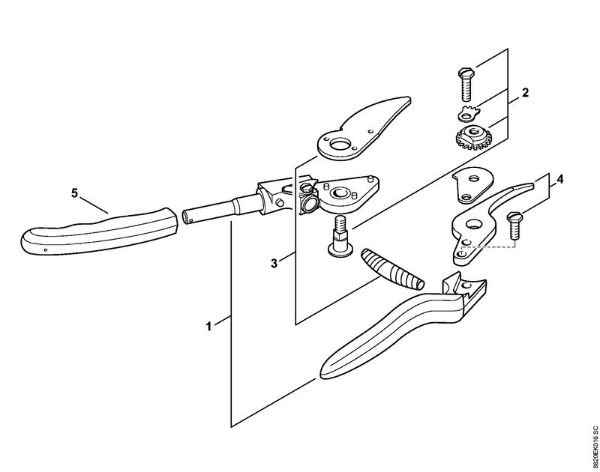 Tesouras Tesoura de podar F12 Tesoura de podar F12 da marca Stihl