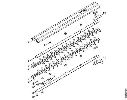 Ferramentas combinadas (-KM) HL-KM 135Â° Lamina da marca Stihl