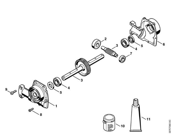 Ferramentas combinadas (-KM) KB-KM KB-KM Engrenagem (16.2013) da marca Stihl