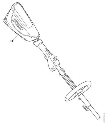 Motores combinados a bateria (KMA) KMA 130 R Numero da máquina da marca Stihl