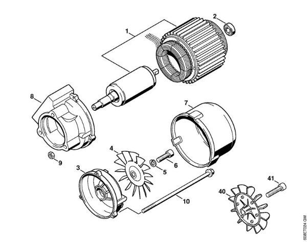 Lavadora de alta pressão eléctrica (RE) RE 101 K Motor eléctrico da marca Stihl