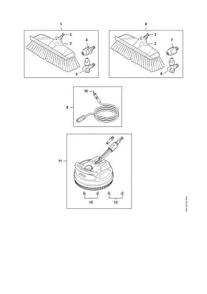 Imagem de Acessórios especiais RE 80 - 170 PLUS RE 110