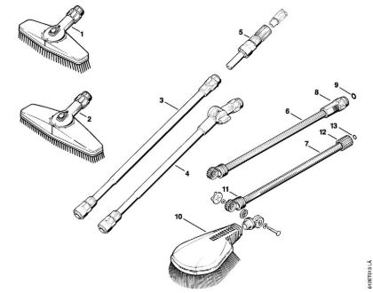 Lavadora de alta pressão eléctrica (RE) RE 110 K Ferramentas, Acessórios especiais da marca Stihl