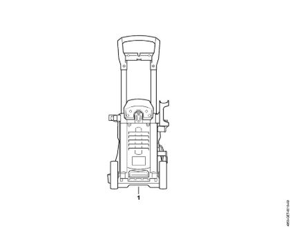 Lavadora de alta pressão eléctrica (RE) RE 110 PLUS Numero da máquina da marca Stihl