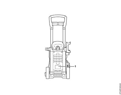 Lavadora de alta pressão eléctrica (RE) RE 129 PLUS Numero da máquina da marca Stihl