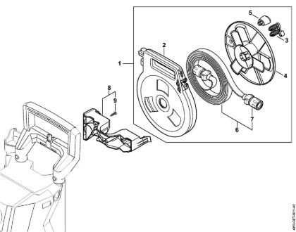 Lavadora de alta pressão eléctrica (RE) RE 130 PLUS Mangueira chata com cassete   06/2019 da marca Stihl