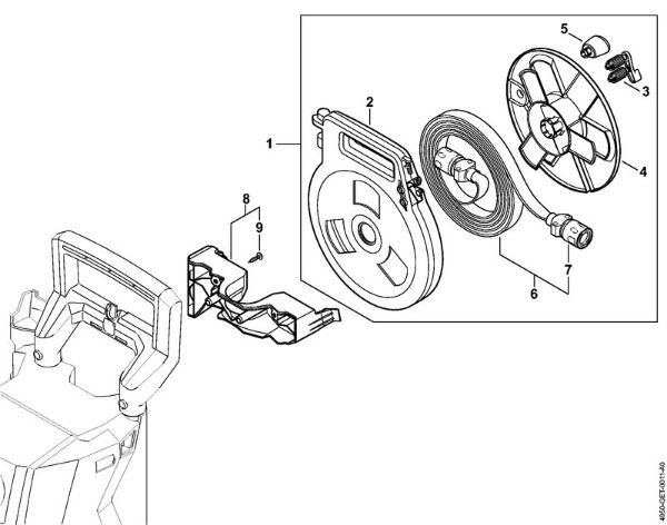 Lavadora de alta pressão eléctrica (RE) RE 130 PLUS Mangueira chata com cassete   06/2019 da marca Stihl