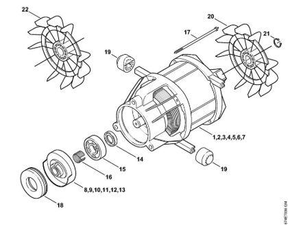 Lavadora de alta pressão eléctrica (RE) RE 162 Motor eléctrico da marca Stihl