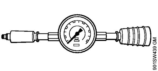Lavadora de alta pressão eléctrica (RE) RE 162 PLUS Manómetro de controlo da marca Stihl