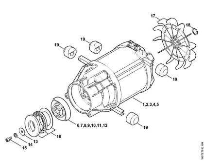 Lavadora de alta pressão eléctrica (RE) RE 163 PLUS Motor eléctrico da marca Stihl