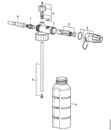 Lavadora de alta pressão eléctrica (RE) RE 362 Tubeira para espuma da marca Stihl