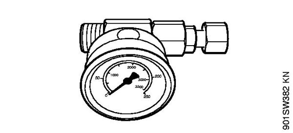 Lavadora de alta pressão eléctrica (RE) RE 462 PLUS Manómetro da marca Stihl
