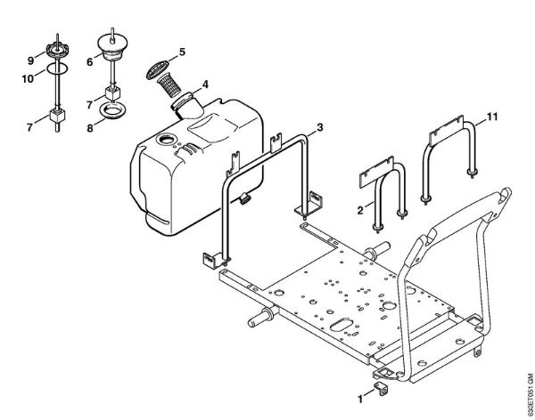 Lavadora de alta pressão eléctrica (RE) RE 640 W Carrinho   X 35 800 836,   X 22 947 954 (36.95) da marca Stihl