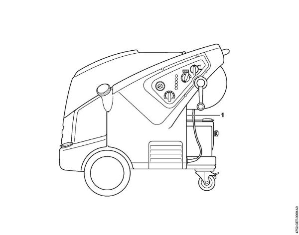 Lavadora de alta pressão eléctrica (RE) RE 661 PLUS Numero da máquina da marca Stihl