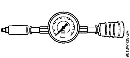 Lavadora de alta pressão eléctrica (RE) RE 98 Manómetro de controlo da marca Stihl