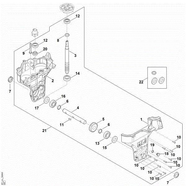 Imagem de E - Engrenagem MH 685.0