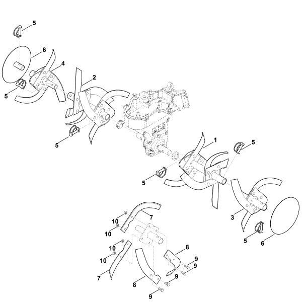 Imagem de F - Conjunto de cavar MH 685.0