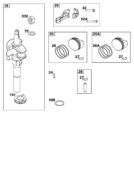 B&S - 10â  100602-0036-H5 F - BLOCO DA CAMBOTA da marca Stihl