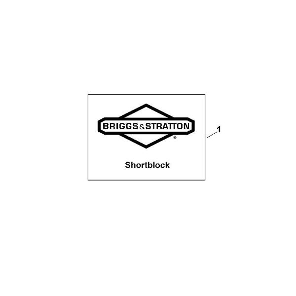 B&S - 21â  21B807-0668-H1 I - Motor parcial (bloco curto) da marca Stihl