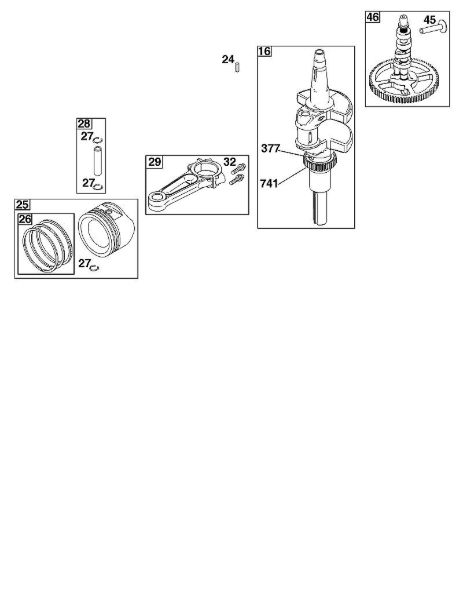 B&S - 40â  40R577-0002-H5 F - BLOCO DA CAMBOTA da marca Stihl