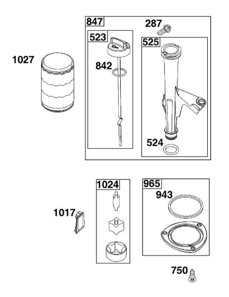 B&S - 40â  40R577-0002-H5 J - BLOCO DA LUBRIFICAÃ‡ÃƒO da marca Stihl