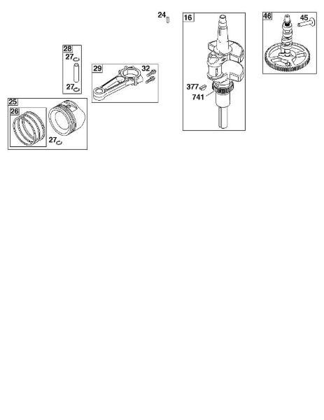 B&S - 44â  44U777-0010-G1 F - BLOCO DA CAMBOTA da marca Stihl