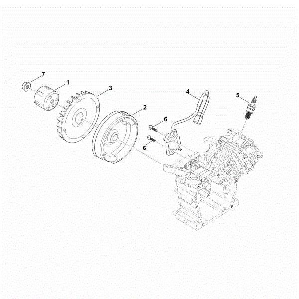 Imagem de I - Sistema de ignição, roda volante EHC 600.0 (EHC600-0002)
