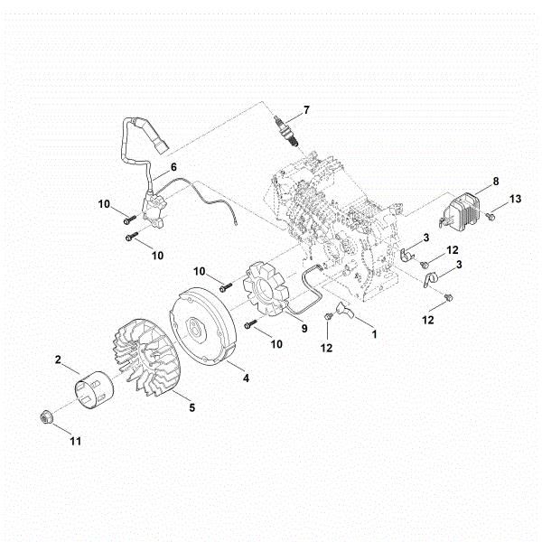 Imagem de I - Sistema de ignição, roda volante EHC 700.0 (EHC700-0003)