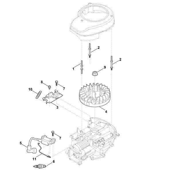 Imagem de I - Sistema de ignição, roda volante EVC 200.0 (EVC200-0001)