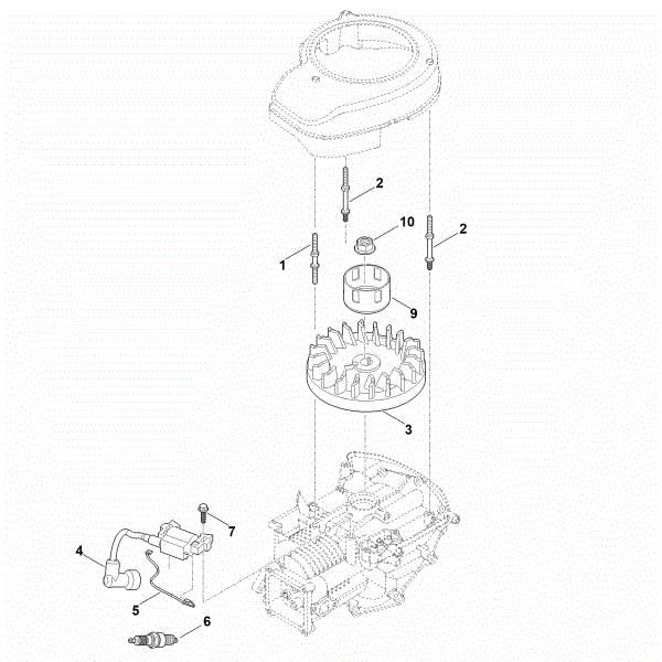 Imagem de I - Sistema de ignição, roda volante EVC 200.3 C (EVC200-0005)