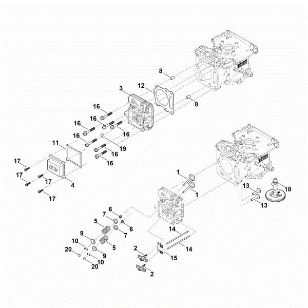 Imagem de H - Veio de excêntricos, válvulas EVC 2000.0 (EVC2000-0001)