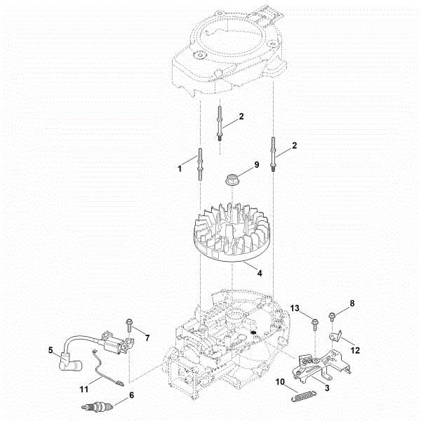 Imagem de I - Sistema de ignição, roda volante EVC 300.0 (EVC300-0001)