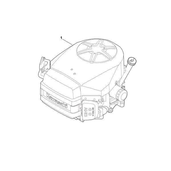 Imagem de A - Motor completo FH381V-AS51