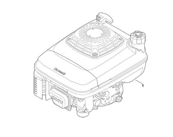 Imagem de A - Motor completo FJ180V-BS51