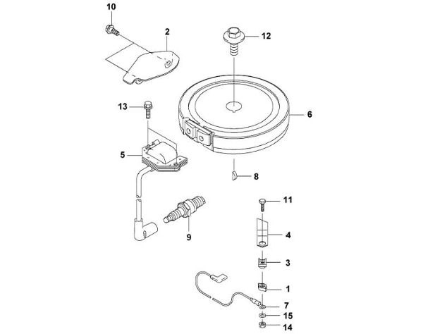 Imagem de G - Sistema de ignição FJ180V-BS51
