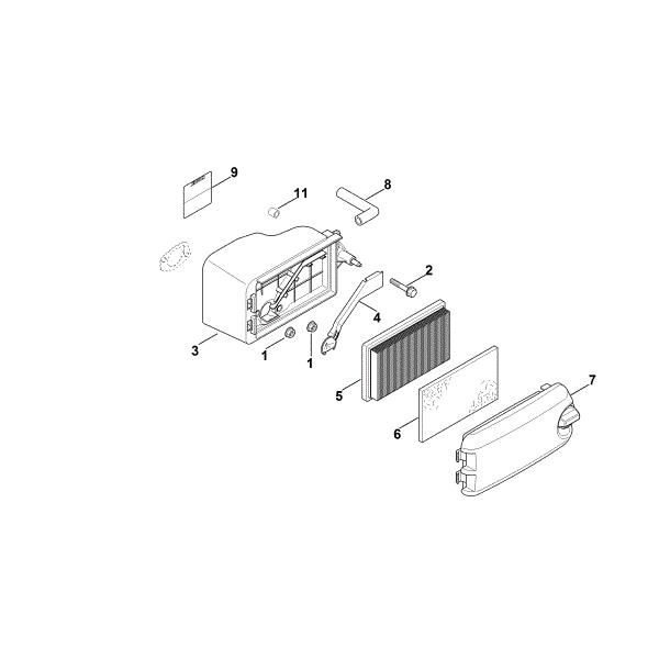 Imagem de B - Filtro de ar XT-675 (XT675-0022)
