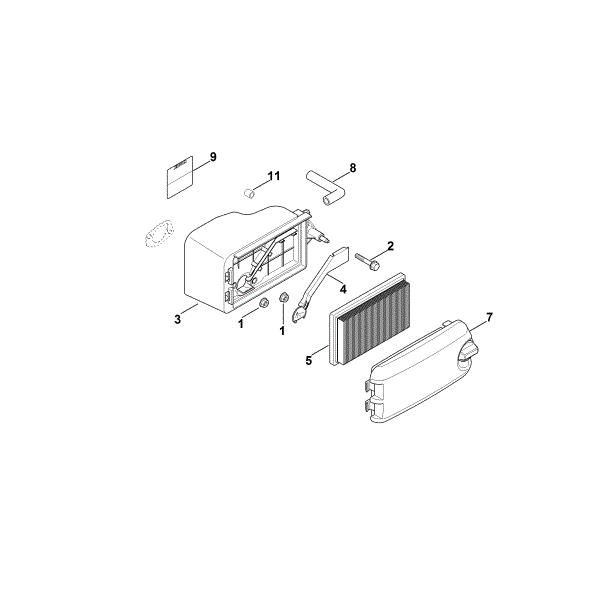 Imagem de B - Filtro de ar XT-675 (XT675-2019)