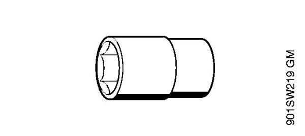 Moto-serras a gasolina (MS) 044 C Peça intercalada SW 19 da marca Stihl