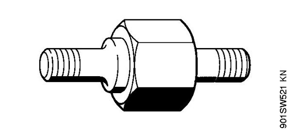 Moto-serras a gasolina (MS) MS 151 C-E Parafuso com colar da marca Stihl