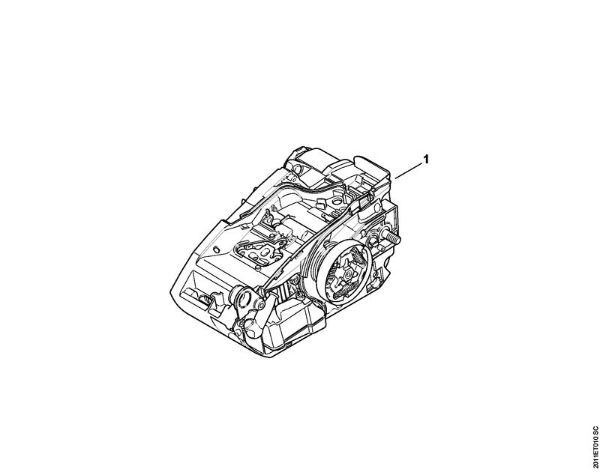 Moto-serras a gasolina (MS) MS 151 TC-E Numero da máquina da marca Stihl